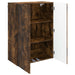 Dulap montat pe perete Stejar fumuriu 66 x 34,5 x 90 cm - WALTI WALTI