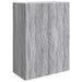 Dulap montat pe perete Sonoma gri 66 x 34,5 x 90 cm - WALTI WALTI