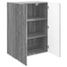 Dulap montat pe perete Sonoma gri 66 x 34,5 x 90 cm - WALTI WALTI
