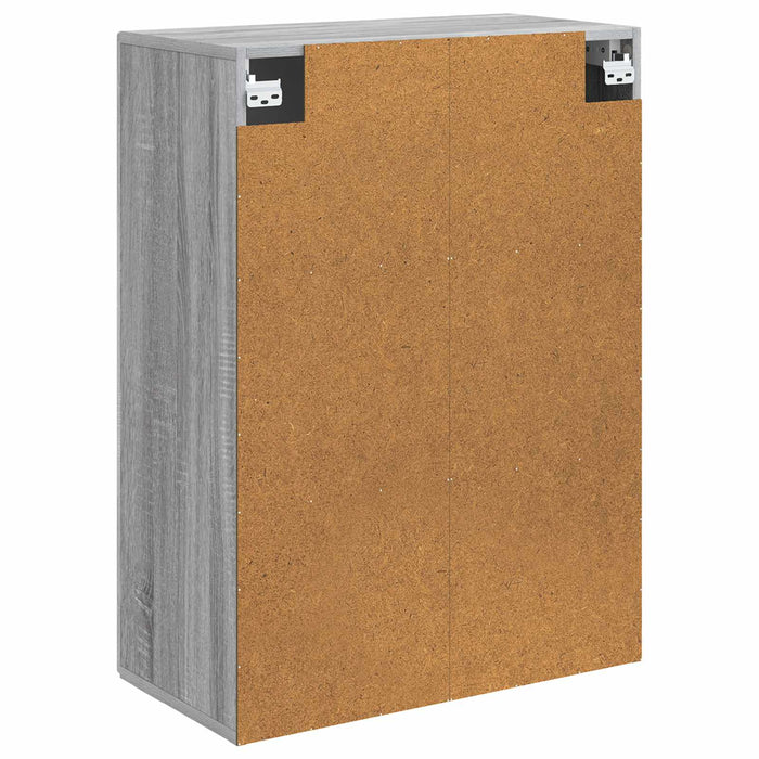 Dulap montat pe perete Sonoma gri 66 x 34,5 x 90 cm - WALTI WALTI
