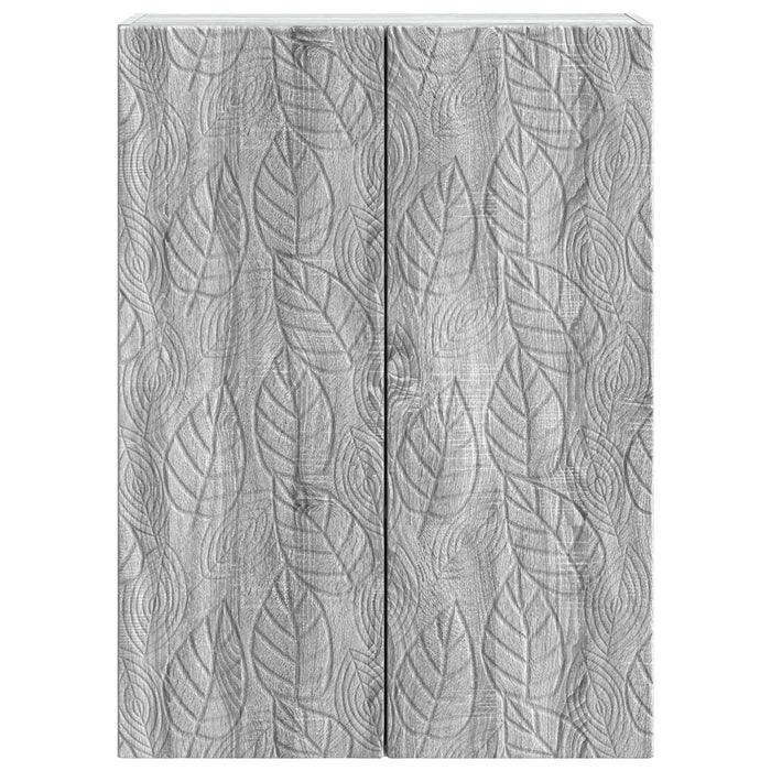 Dulap montat pe perete Sonoma gri 66 x 34,5 x 90 cm - WALTI WALTI