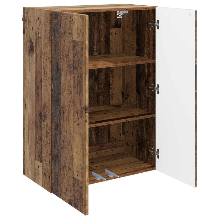 Dulap montat pe perete Lemn vechi 66 x 34,5 x 90 cm - WALTI WALTI