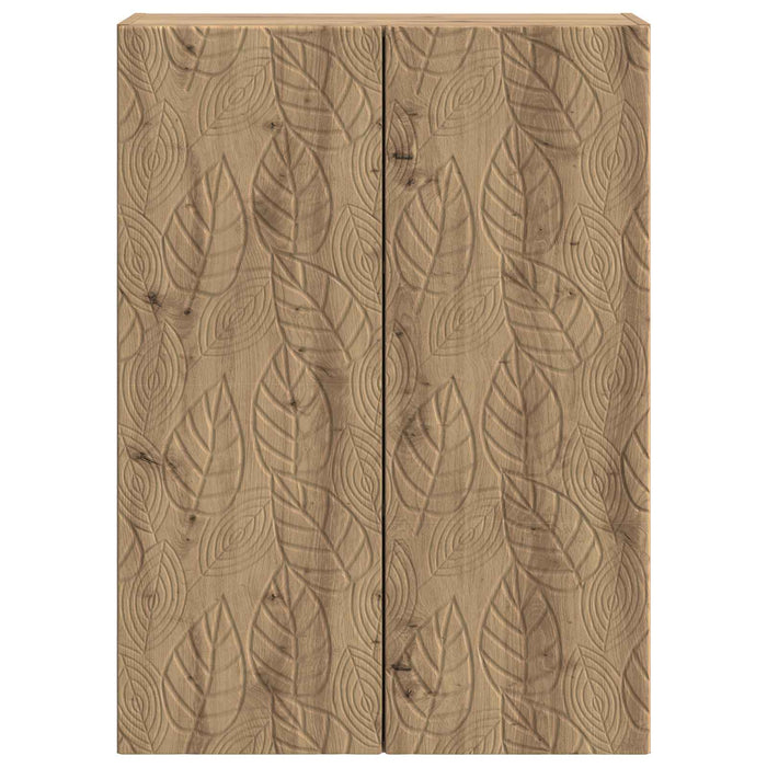 Dulap montat pe perete Stejar Artizanal 66 x 34,5 x 90 cm - WALTI WALTI