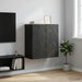 Dulap montat pe perete Negru 59 x 31 x 60 cm Lemn prelucrat - WALTI WALTI