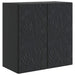 Dulap montat pe perete Negru 59 x 31 x 60 cm Lemn prelucrat - WALTI WALTI