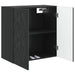 Dulap montat pe perete Negru 59 x 31 x 60 cm Lemn prelucrat - WALTI WALTI