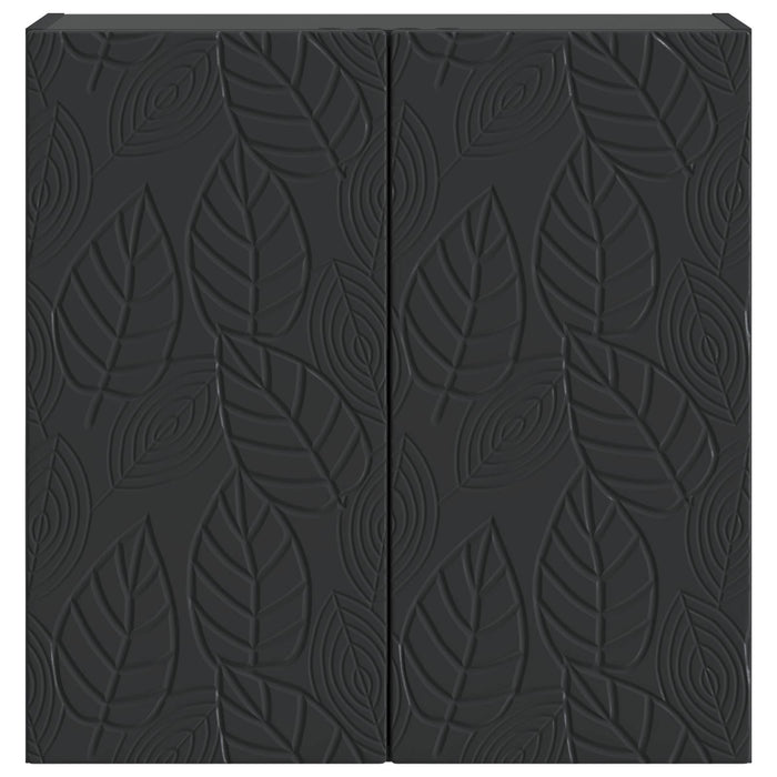 Dulap montat pe perete Negru 59 x 31 x 60 cm Lemn prelucrat - WALTI WALTI