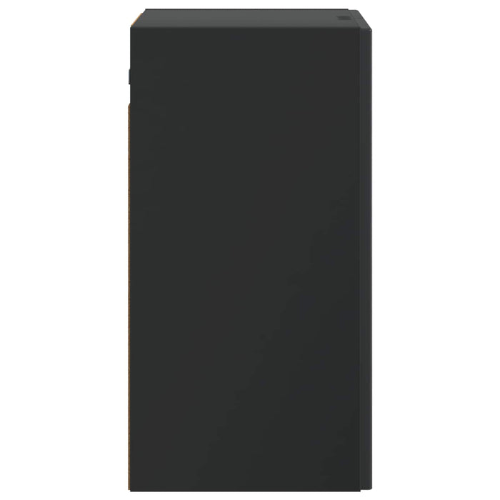 Dulap montat pe perete Negru 59 x 31 x 60 cm Lemn prelucrat - WALTI WALTI