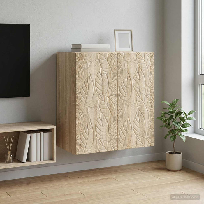 Dulap montat pe perete Stejar Sonoma 59 x 31 x 60 cm - WALTI WALTI