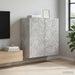 Dulap montat pe perete Gri Beton 59 x 31 x 60 cm Lemn prelucrat - WALTI WALTI
