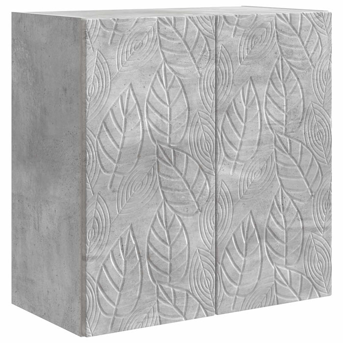 Dulap montat pe perete Gri Beton 59 x 31 x 60 cm Lemn prelucrat - WALTI WALTI