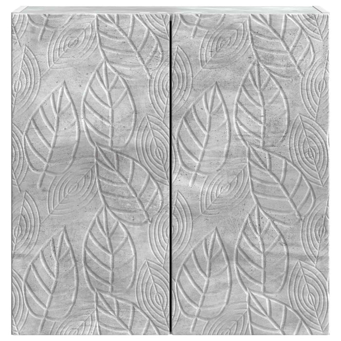 Dulap montat pe perete Gri Beton 59 x 31 x 60 cm Lemn prelucrat - WALTI WALTI