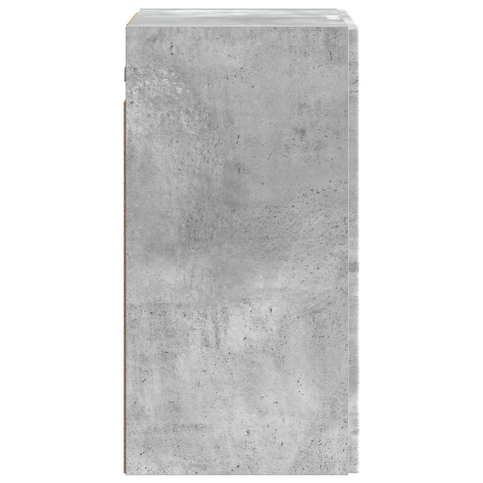 Dulap montat pe perete Gri Beton 59 x 31 x 60 cm Lemn prelucrat - WALTI WALTI