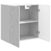 Dulap montat pe perete Alb foarte lucios 59 x 31 x 60 cm - WALTI WALTI