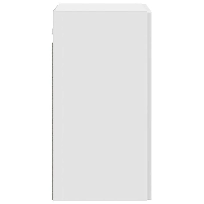 Dulap montat pe perete Alb foarte lucios 59 x 31 x 60 cm - WALTI WALTI