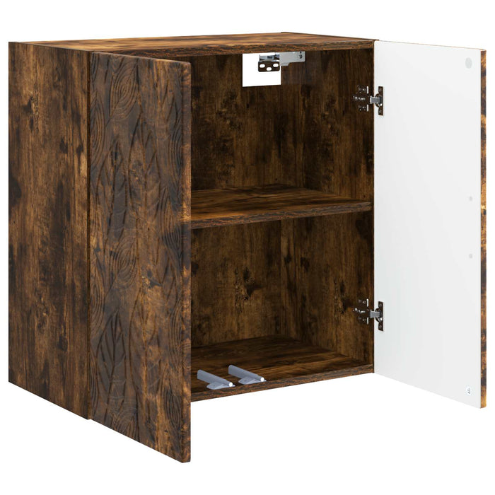 Dulap montat pe perete Stejar fumuriu 59 x 31 x 60 cm - WALTI WALTI