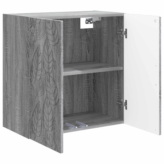 Dulap montat pe perete Sonoma gri 59 x 31 x 60 cm - WALTI WALTI