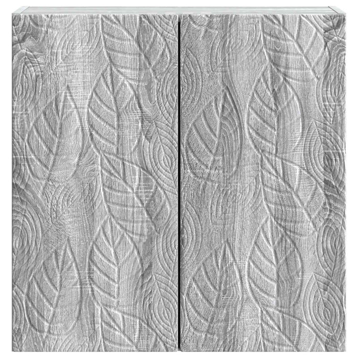 Dulap montat pe perete Sonoma gri 59 x 31 x 60 cm - WALTI WALTI