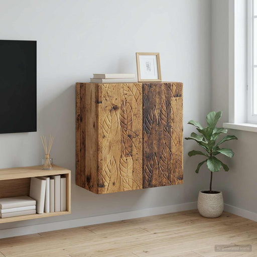 Dulap montat pe perete Lemn vechi 59 x 31 x 60 cm - WALTI WALTI