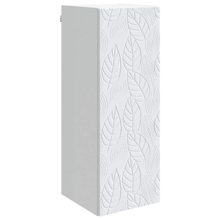 Dulap montat pe perete Alb 33 x 34,5 x 90 cm Lemn prelucrat - WALTI WALTI