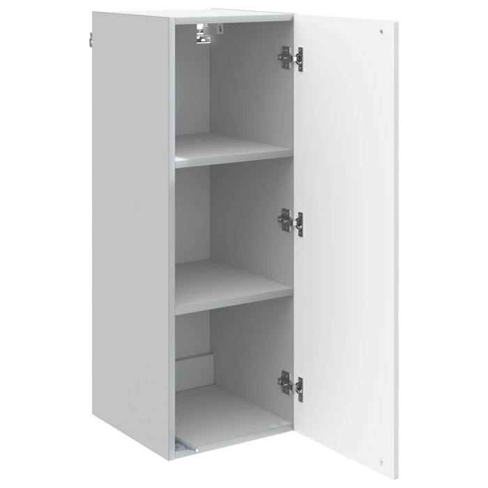 Dulap montat pe perete Alb 33 x 34,5 x 90 cm Lemn prelucrat - WALTI WALTI