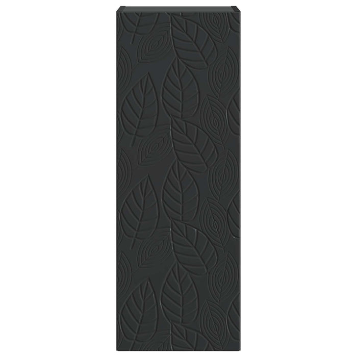 Dulap montat pe perete Negru 33 x 34,5 x 90 cm Lemn prelucrat - WALTI WALTI