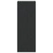 Dulap montat pe perete Negru 33 x 34,5 x 90 cm Lemn prelucrat - WALTI WALTI