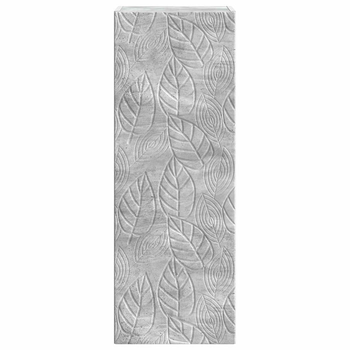 Dulap montat pe perete Gri Beton 33 x 34,5 x 90 cm - WALTI WALTI