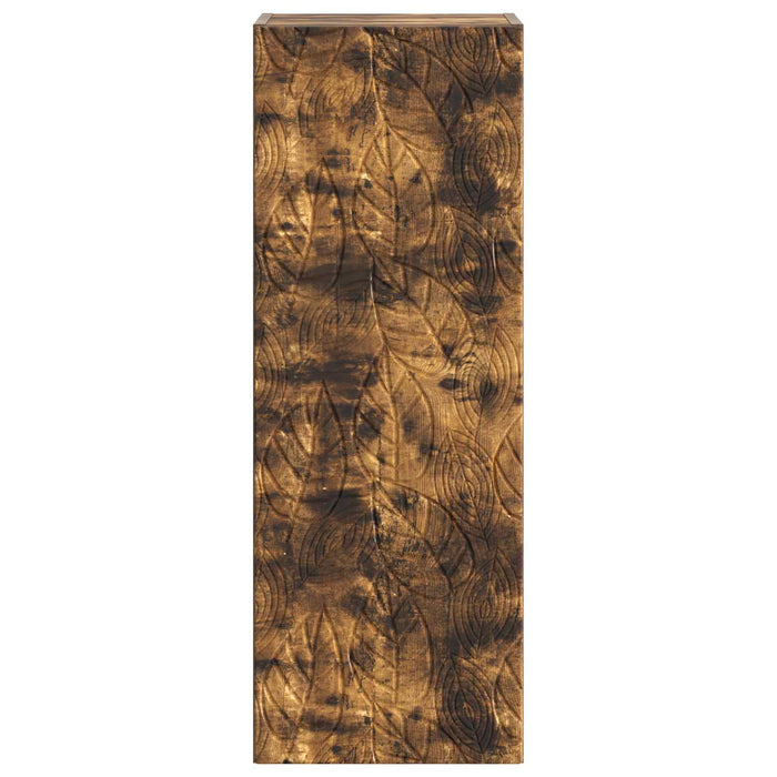 Dulap montat pe perete Stejar fumuriu 33 x 34,5 x 90 cm - WALTI WALTI