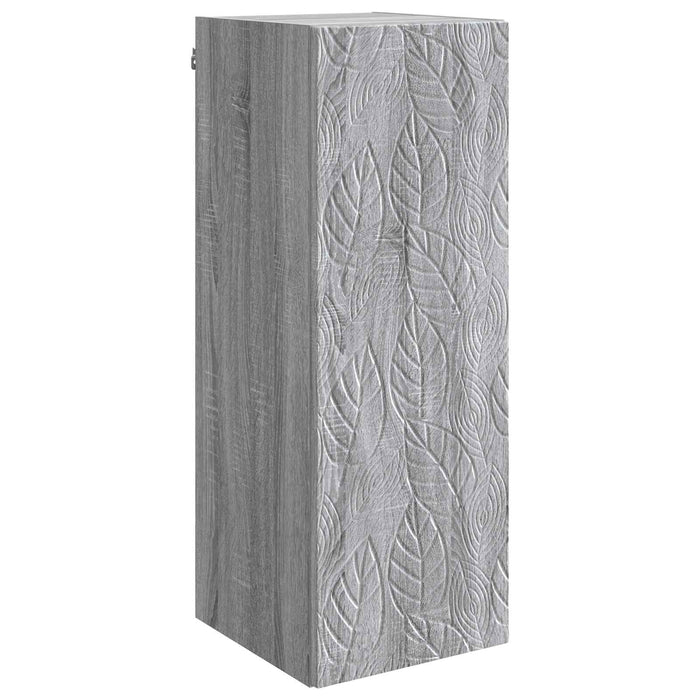 Dulap montat pe perete Sonoma gri 33 x 34,5 x 90 cm - WALTI WALTI