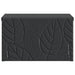 Dulap de noapte suspendat 2 pcs Negru 49 x 34,5 x 20 cm - WALTI WALTI