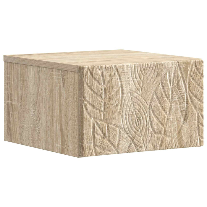 Dulap de noapte suspendat Stejar Sonoma 49 x 34,5 x 20 cm - WALTI WALTI