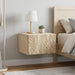 Dulap de noapte suspendat 2 pcs Stejar Sonoma 49 x 34,5 x 20 cm - WALTI WALTI