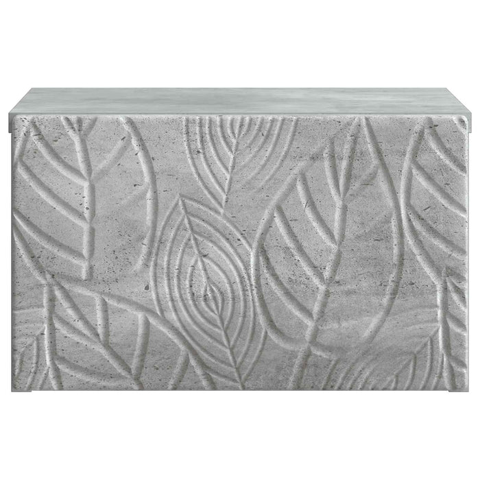 Dulap de noapte suspendat Gri Beton 49 x 34,5 x 20 cm - WALTI WALTI
