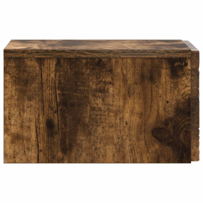 Dulap de noapte suspendat Stejar fumuriu 49 x 34,5 x 20 cm - WALTI WALTI