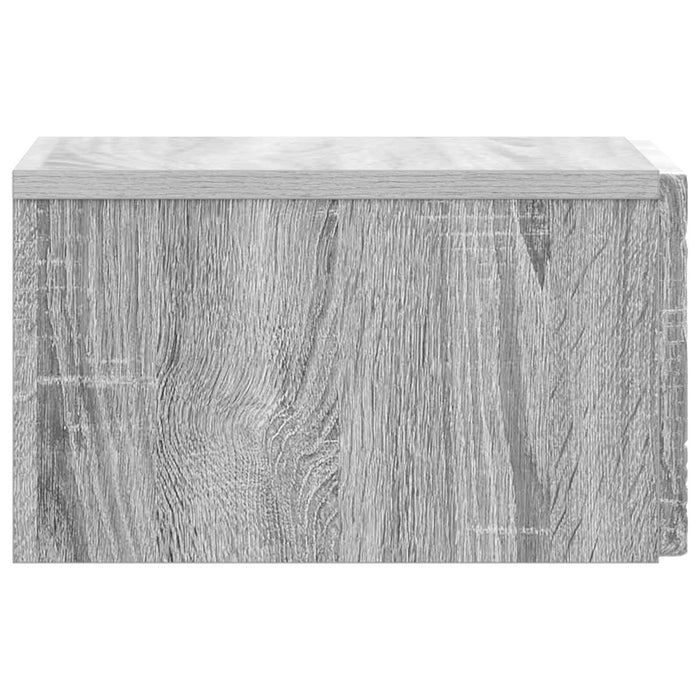 Dulap de noapte suspendat Sonoma gri 49 x 34,5 x 20 cm - WALTI WALTI
