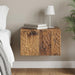 Dulap de noapte suspendat Lemn vechi 49 x 34,5 x 20 cm - WALTI WALTI