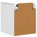 Dulap de noapte suspendat Alb 34,5 x 33 x 40 cm Lemn prelucrat - WALTI WALTI