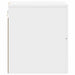 Dulap de noapte suspendat Alb 34,5 x 33 x 40 cm Lemn prelucrat - WALTI WALTI