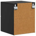 Dulap de noapte suspendat 2 pcs Negru 34,5 x 33 x 40 cm - WALTI WALTI