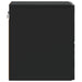 Dulap de noapte suspendat 2 pcs Negru 34,5 x 33 x 40 cm - WALTI WALTI