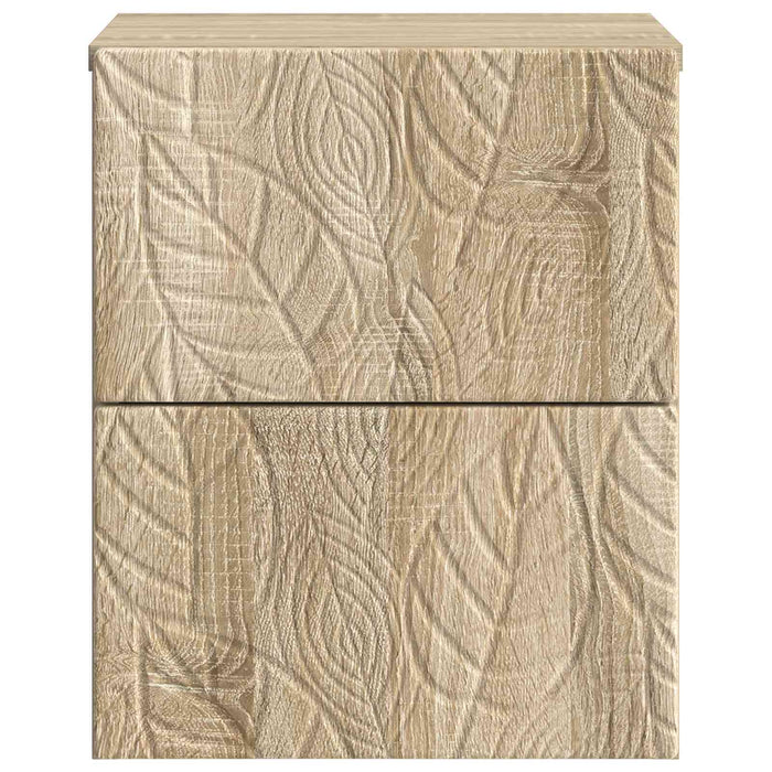 Dulap de noapte suspendat Stejar Sonoma 34,5 x 33 x 40 cm - WALTI WALTI