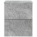 Dulap de noapte suspendat 2 pcs Gri Beton 34,5 x 33 x 40 cm - WALTI WALTI