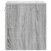Dulap de noapte suspendat Sonoma gri 34,5 x 33 x 40 cm - WALTI WALTI