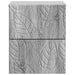 Dulap de noapte suspendat 2 pcs Sonoma gri 34,5 x 33 x 40 cm - WALTI WALTI