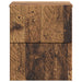 Dulap de noapte suspendat Lemn vechi 34,5 x 33 x 40 cm - WALTI WALTI