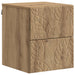 Dulap de noapte suspendat Stejar Artizanal 34,5 x 33 x 40 cm - WALTI WALTI