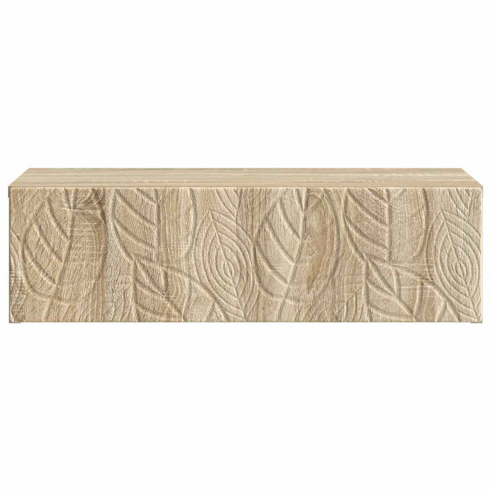 Masă laterală montată pe perete Stejar Sonoma 59 x 34,5 x 17 cm - WALTI WALTI