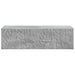 Masă laterală montată pe perete Gri Beton 59 x 34,5 x 17 cm - WALTI WALTI