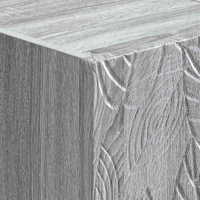 Masă laterală montată pe perete Sonoma gri 59 x 34,5 x 17 cm WALTI